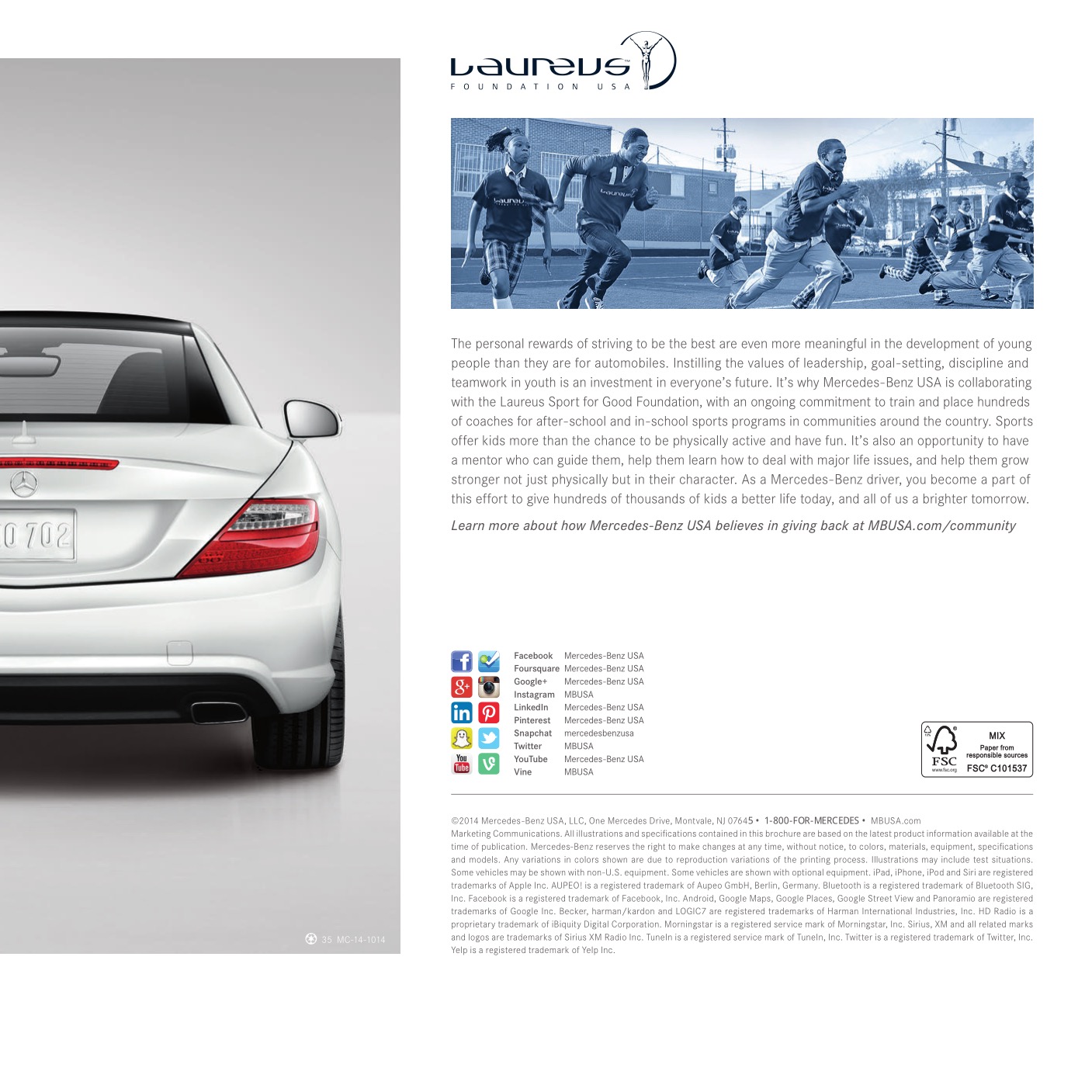 2015 Mercedes-Benz SLK Brochure Page 9